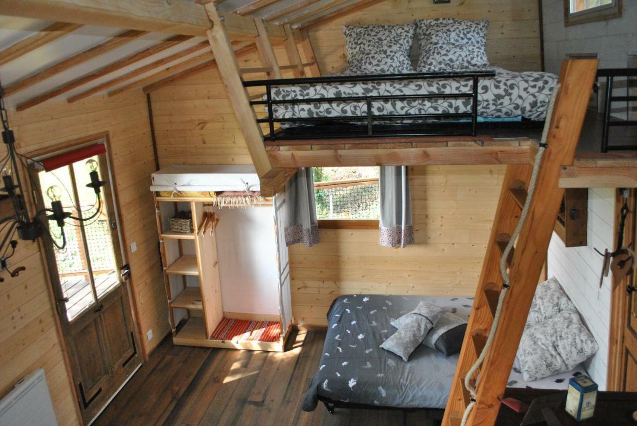 L'Etournelle - Cabane Perchee Chaussan Kültér fotó